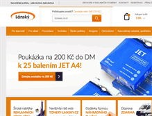Tablet Screenshot of lansky-brno.cz